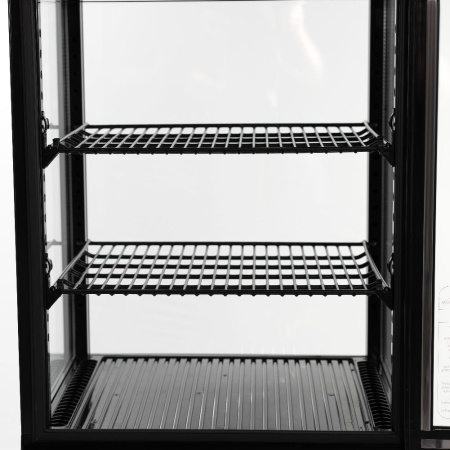 Витрина холодильная RT-58L Foodatlas черный